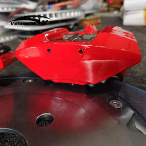 คาลิเปอร์ล้อหลังชุดใหญ่โรเตอร์355 380พอดีกับ7R กอล์ฟเทสลามาสด้าเฟอร์รารีออดี้ <span class=keywords><strong>A8</strong></span> EVO G20 - Product Image 6