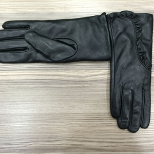 Guantes de seguridad para el trabajo, guantes flexibles de cuero para el pulgar, color blanco cálido, de buena calidad, para invierno - Product Image 3