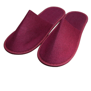 Üstün kalite rekabetçi fiyat güzel renkler farklı ayakkabı boyutları dört mevsim tek kullanımlık havayolu otel terliği - Product Image 6