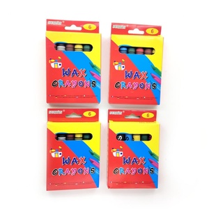 Wholesale OEM 6-Colour Jumbo Crayon Set Kids <b>Drawing</b> Bulk Crayons Plastic Wax Crayons for African Kids - Product Image 6