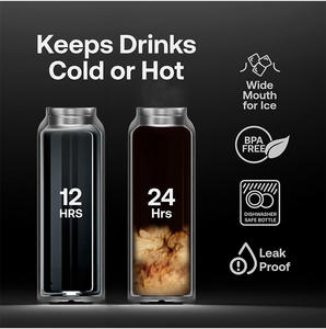Bouteille isotherme à double paroi en acier inoxydable 304 avec couvercle magnétique personnalisé, pour le camping, l'école, la salle de sport - Product Image 6