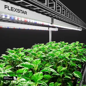 Flexstar Advanced 18 Watt Clone LED Grow Light para plantas de interior Grow