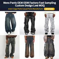Jeans pour hommes super larges à jambes larges, denim délavé vintage, pantalon en denim délavé, streetwear hip-hop, fabricant