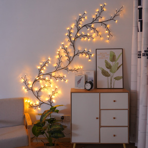 <span class=keywords><strong>Guirlande</strong></span> lumineuse romantique Sakura, <span class=keywords><strong>lampe</strong></span> artificielle en forme de branche tombante pour le Nouvel An, la Saint-Valentin, la décoration intérieure et l'ambiance. - Product Image 4