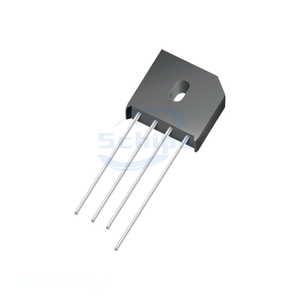 4-SIP, KBU KBU4M-M3/P Diodes Components Electronic Authorized Distributor - Product Image 1