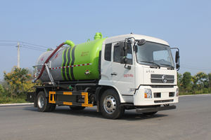 Camion d'assainissement municipal diesel-fueled personnalisable pour les opérations d'aspiration des eaux usées - Product Image 2