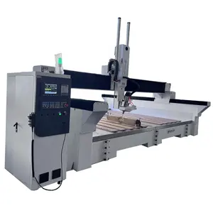 China 1325 wood atc spindle motor cnc router woodworking machinery with linear auto tool changer for solidwood mdf