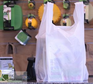 Extra Large Durable T-Shirt Carry Bags, Multi-Purpose Disposable Bags for Retail Shopping, Household <b>Storage</b> and Waste Disposal - Product Image 2