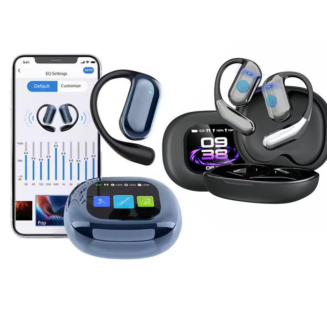BT 5.4 AI Language Translation Earphone Wireless Earbuds with 144 Languages Real Time Translator Ear Buds for Business New