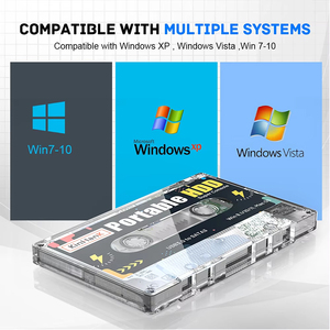 S 320G HDD Kinhand disque dur externe Portable avec 55000 jeu d'arcade rétro pour carte de jeu <span class=keywords><strong>PSP</strong></span> pour ordinateur portable Windows/Mac - Product Image 6