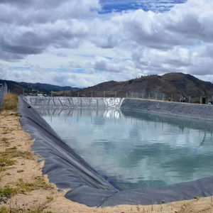 Géomembranes HDPE 1,0 mm 1,5 mm pour bassins, prix, pour revêtements de bassins de golf, lacs et exploitation vinicole - Product Image 1