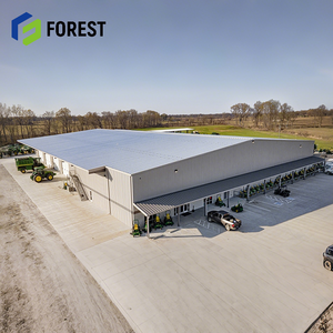 Edificio de Estructura de Acero de Larga Distancia con Sistema de Rejilla para Estudios, Salas de Exposición, Centros Comerciales y Espacios Escolares, Opciones de Diseño de Color Personalizado - Product Image 2