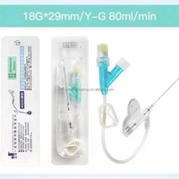 Cannule IV, fabricant de canules IV, canules IV jetables de sécurité Aiguille de cathéter IV 16g 18g 20g 22g 24g pour animaux de compagnie