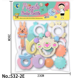 Fournisseur <span class=keywords><strong>de</strong></span> jouets chinois Jouet pour bébé nourrisson Cadeau 3 mois et plus <span class=keywords><strong>Image</strong></span> <span class=keywords><strong>de</strong></span> dessin animé 11 pièces Jouets <span class=keywords><strong>hochet</strong></span> pour bébé - Product Image 2