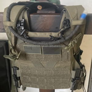 เสื้อกั๊กยุทธวิธีกระเป๋าหัวเข็มขัดคาดอกสำหรับกีฬากลางแจ้งสำหรับการเดินทางวิ่งเดินป่าปั่นจักรยานล่าสัตว์แบบแบกเป้ - Product Image 4