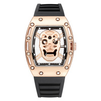 Jam Tangan Quartz Pria BAOGELA Terbaru, Desain Mewah Trendy High-End, Ukuran 40mm, Penjualan Langsung Pabrik, Tali Silikon Personalisasi