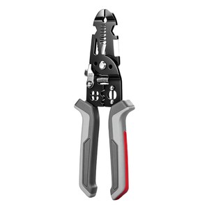 Yu Jian <b>Wire</b> <b>Stripper</b> 6.5-7.5 Inches Industrial Grade Manganese Steel Anti-slip Handle Round-nose <b>Wire</b> Crimpers - Product Image 1