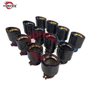 Échappement Catback VORTEX SUS304 Valvetronic pour BMW F95 X5M/F96 X6M 4.4T 2019-2024 Embout en fibre de carbone Fixation directe - Product Image 6