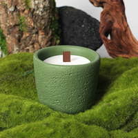 Meilleure Vente : Pot à Bougie en Ciment Style Nordique, Récipient DIY pour Bougies