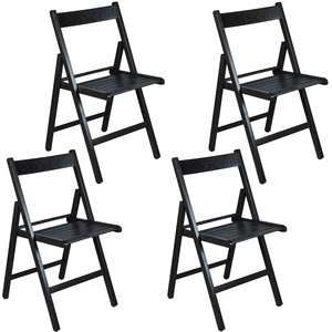 Sedie Pieghevoli in Legno di Faggio 42x40x78 Cm, Sedia Pieghevole per Interni ed Esterni Senza Braccioli, Colorata - Product Image 6