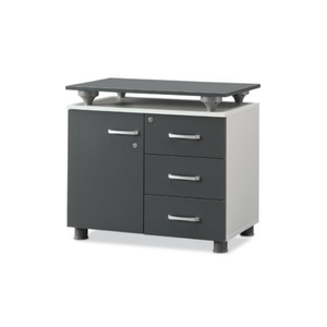 Hàn Quốc thiết kế hiện đại t dsel tủ bên với có thể điều chỉnh chống-warp kệ gỗ khung thép Home/văn phòng lưu trữ Made in Hàn Quốc - Product Image 2