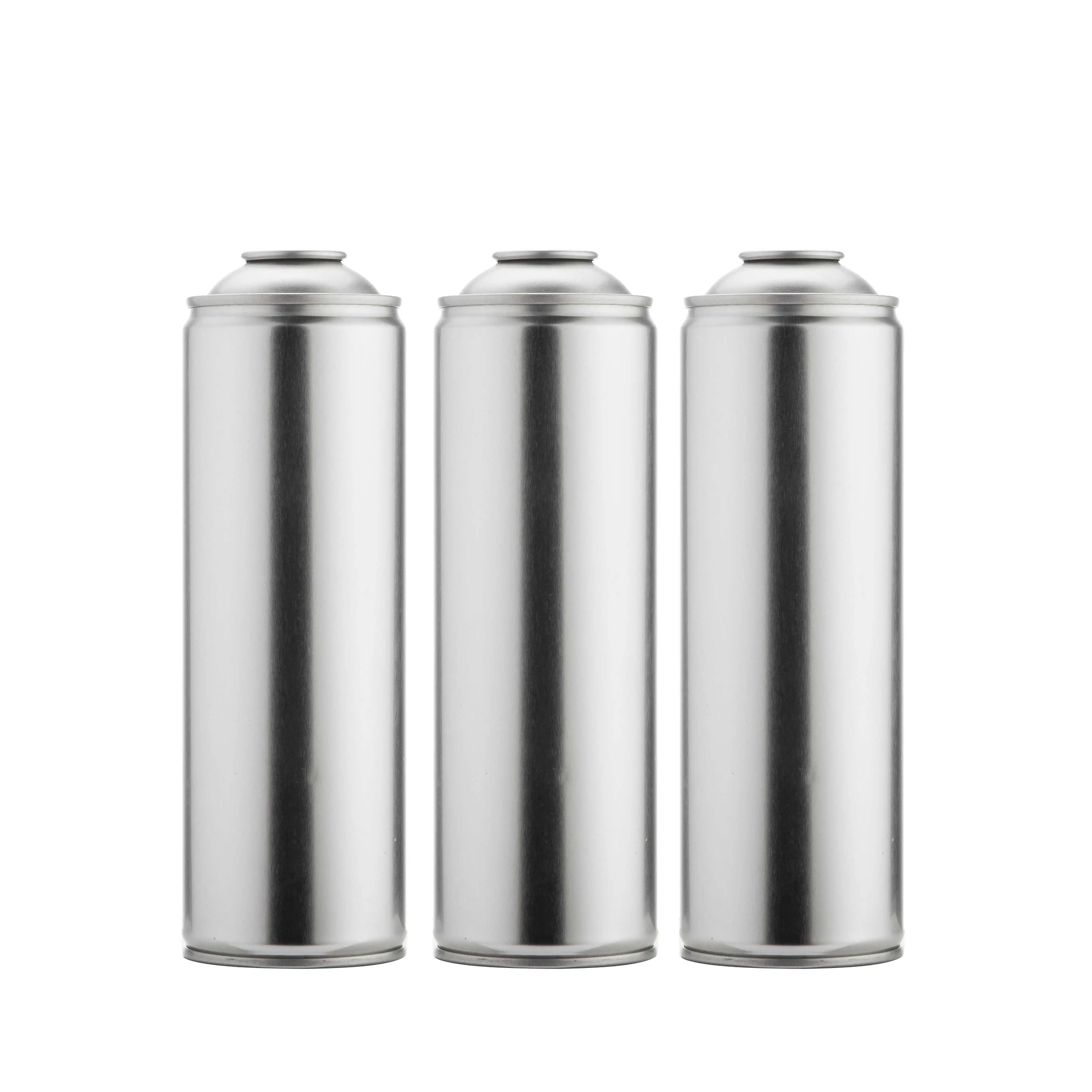 Çin üretimi taşınabilir 220g metal teneke kutular boş aerosol kap