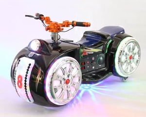 Bon marché, nouveau <span class=keywords><strong>parc</strong></span>, double voiture jouet électrique, équipement d'amusement pour enfants, moto Prince à batterie - Product Image 2