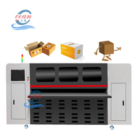 Maquinaria para la Fabricación de Productos de Papel, Impresoras de Inyección de Tinta de Una Sola Pasada, Máquina para Cajas de Cartón Corrugado, Máquina de Impresión Digital para Cajas de Cartón