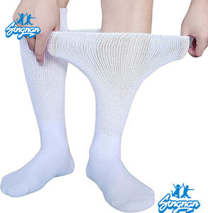 <span class=keywords><strong>Chaussettes</strong></span> extra larges <span class=keywords><strong>pour</strong></span> lymphœdème, pieds et <span class=keywords><strong>jambes</strong></span> enflés, <span class=keywords><strong>chaussettes</strong></span> bariatriques, <span class=keywords><strong>chaussettes</strong></span> <span class=keywords><strong>pour</strong></span> botte orthopédique, <span class=keywords><strong>chaussettes</strong></span> non compressives <span class=keywords><strong>pour</strong></span> diabétiques et neuropathies - Product Image 2