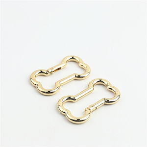 Nouveau Design porte-clés de printemps en forme d'os de qualité supérieure pour bricolage, accessoires de quincaillerie, sacs à bijoux - Product Image 6