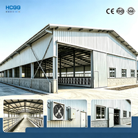 Conception, fabrication et installation de bâtiments en acier préfabriqués pour fermes avicoles, bâtiments en acier à vendre