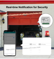 Contrôleur d'ouverture de porte de garage intelligent Tuya ZigBee/WiFi, prend en charge les fonctions de synchronisation à distance via l'application, compatible avec Alexa Hey Google
