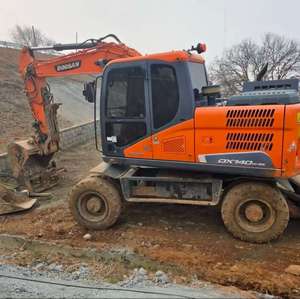 Korean б/у 15 т колесный экскаватор DOOSAN DX140W подержанный экскаватор машина от Doosan - Product Image 2