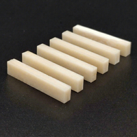 Bone Rectangle Guitar Nuts And Saddles Polished Natural Craft For Home Decoration Durable Bleached and Unbleached