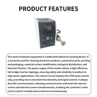 Machine de traitement de surface au plasma pour applications industrielles, fabrication chinoise sur mesure, prétraitement en acier inoxydable AC ST-1000W-485 Stickon