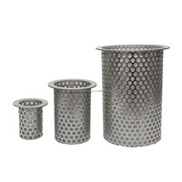 Tubes filtrants en acier inoxydable 201/304/316, simple ou double couche, paniers filtrants, tuyaux de filtration
