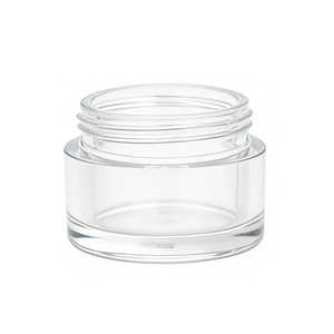 Tarro <span class=keywords><strong>de</strong></span> vidrio cosmético con tapa dorada rosa para champú <span class=keywords><strong>de</strong></span> 50 ml, tarro <span class=keywords><strong>de</strong></span> crema cosmética <span class=keywords><strong>de</strong></span> PMMA, tarros y botellas cosméticas <span class=keywords><strong>de</strong></span> pared gruesa, color naranja. - Product Image 3