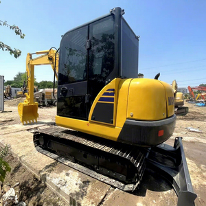 Mini-excavatrice Kobelco de 1,2 tonne avec godet de creusement d'une capacité de 0,12 m³, excavatrice hydraulique sur chenilles pour travaux de construction - Product Image 1