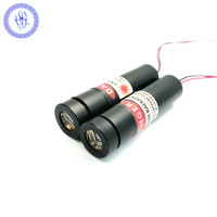 Dot Focusable 650nm 12V Red Laser Diode Module 30mW Industrial Use