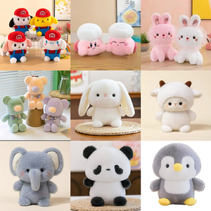 Chatons blancs, gris et jaunes, toutes séries, peluche super douce, jouet de machine à griffes de 8 pouces, anti-stress, vente chaude - Product Image 2