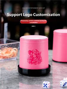 <span class=keywords><strong>ลูกเต๋า</strong></span>ตะแกรง<span class=keywords><strong>ทรง</strong></span><span class=keywords><strong>กระบอก</strong></span>พร้อมฐานวัสดุ PU ดีไซน์เรียบทนทานสำหรับเกมปาร์ตี้ชุด10ชิ้นส่งฟรี6<span class=keywords><strong>ลูกเต๋า</strong></span> - Product Image 3