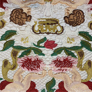 Nouveau tissu brodé soluble dans <span class=keywords><strong>l</strong></span>'eau, ajouré, multicolore, pour robes <span class=keywords><strong>de</strong></span> femmes, cheongsams et robes é<span class=keywords><strong>l</strong></span>égantes - Product Image 5