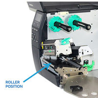 7FM081550 Kit Rol Plat Asli Baru Digunakan untuk Toshibao B-EX4T3-HS12-CN-R 600DPI Printer Barcode Transfer Roller