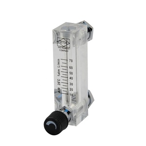 High Quality Panel Type <strong>Portable</strong> Gas Acrylic Tube Rotameter <strong>Flow</strong> <strong>Indicator</strong> Meter for Water - Product Image 1