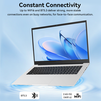 Portátil Empresarial GetMi de 18.5 Pulgadas, Pantalla IPS Full HD 1920x1080, Intel N150, Teclado en Inglés, Almacenamiento SSD+HDD, 1 Año de Garantía, Windows 11