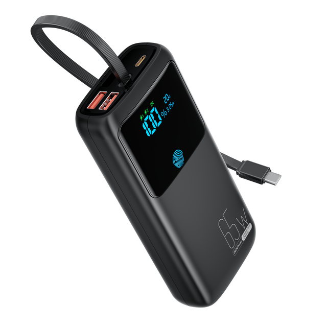 65W USB Cable Charger 20000mAh Fast Charging Power Banks Station for Laptop Product Category Power Banks & Power Station