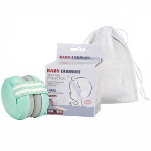 Orejeras para bebé, insonorizadas, antiruido, con <span class=keywords><strong>banda</strong></span> protectora para el cabello para niños - Product Image 3