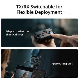 Système de transmission vidéo sans fil DJI SDR 2 pour Osmo Action 6 Osmo Pocket <span class=keywords><strong>4</strong></span> 4K 60fps 10bit HDR <span class=keywords><strong>1</strong></span> TX 8 RX Factory - Product Image 4