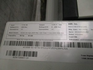 ACS880-01-077A-5+<span class=keywords><strong>C212</strong></span>+F253+G304+L526 460V 77A Variateur de fréquence PLC - Product Image 5