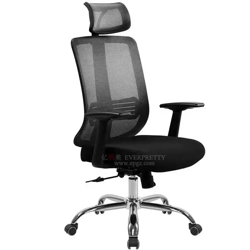 Schienale alto supporto lombare ergonomico in Mesh sedia da ufficio Comfort girevole Executive Manager sedie da ufficio per mobili da ufficio